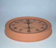 terracotta clock